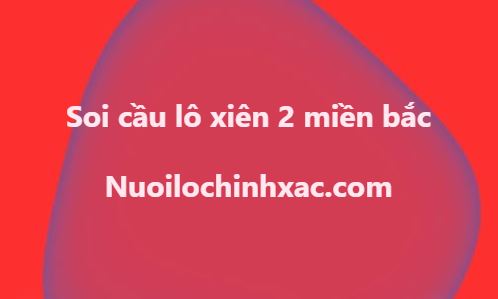 Soi cầu lô xiên 2